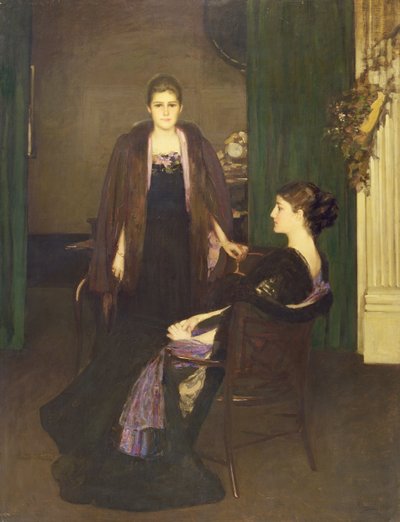 Miss MacLaren and Mrs Oliver by John Lavery